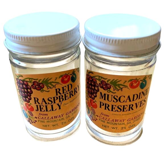 Rare Vintage Callaway Gardens Goodies from the Gardens 12-Jar Sampler Box - Picture 10 of 12